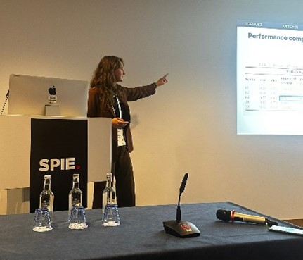 SPIE conference paper presentation